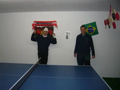Tischtennis-Schleiferlturnier bei Stefan Nov. 2015 Bild 2