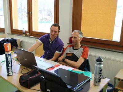 Turnierleitung Mario und Gery