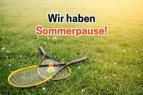 Sommerpause Sommerpause